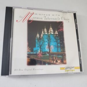 Christmas with Mormon Tabernacle Choir CD 1993 LaserLight Digital 12198 Holiday